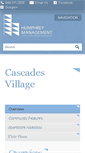 Mobile Screenshot of cascadesvillage.com